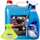 PŁYN DO SPRYSKIWACZY ZIMOWY ODMRAŻACZ DO SZYB LUSTERK SKROBACZKA Z LEJKIEM