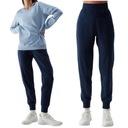 Женские хлопковые спортивные штаны 4F, темно-синие, L