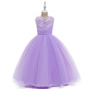 Plesové šaty z tylu s princeznovými šatami 0C1 Celková dĺžka 0 cm