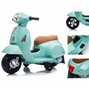 Самокат Vespa на аккумуляторе, бирюзовый