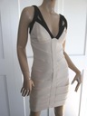 Tally Weijl sexy bandážové šaty S M 36 38 ako nové Dĺžka midi