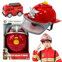 ПОЖАРНЫЙ ШЛЕМ СО ЗВУКАМИ, СВЕТ, ПОЖАРНЫЙ ШЛЕМ, ДЕТИ, СИГНАЛ + АВТОМОБИЛЬ