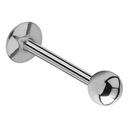 Титановая губа с шариком 1,2/6/3.