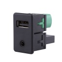 АВТОМОБІЛЬНИЙ ГНІЗДО ПЕРЕКЛЮЧАТЕЛЯ USB AUX КОМПЛЕКТ ПРОВОДІВ ПРОВОДІВ АДАПТЕР 6M  (18494022807) фото min 5