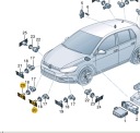 ДАТЧИК УСКОРЕНИЯ VW 5G0919493J 1.4L GASOLINE 2018  фото 8