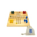 GRA LUDO LECH POZNAŃ DREWNIANA PODRÓŻNA