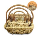 НАБОР ИЗ 3 ПЛЕТЕНЫХ КОРЗИН, БУМАЖНЫЙ ГОРШОК ЦВЕТОК