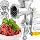 МЯСОРУБКА, ПИЩЕВАЯ НАПОЛНИТЕЛЬ, МЕТАЛЛИЧЕСКАЯ КРЫШКА