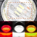 30 X ФАРИ ГАБАРИТНІ 3 LED (СВІТЛОДІОД) 3/4 ДЮЙМА IP68 ВОЛОГОСТІЙКЕ 12 V/24 V DO ВАНТАЖІВКИ  (17752435713) фото min 14
