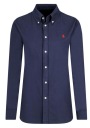 РУБАШКА ЖЕНСКАЯ RALPH LAUREN 211732598 ТЕМНО-СИНЯЯ XXS
