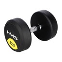 ГАНТЕЛИ HMS ROUND HG PRO С РЕЗИНОВЫМ ПОКРЫТИЕМ, 22,5 КГ