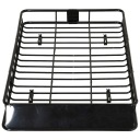 TRUNK TO THE ROOF CAR REGULATED METAL BLACK 162X99X16CM  photo 7