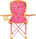 Складной детский туристический садовый стул с ручкой ABBEY Piombino