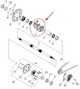 КОРПУС ЗАХИСТ MIMOSROD ОСІ OSKI ЗАД ЗАДНЬОЇ QUAD TRITON BAJA REACTOR 450CC  (17521508383) фото min 4