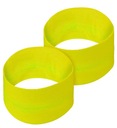 ЖЕЛТЫЕ НАРУЧНЫЕ РЕЗОНАТЫ 2 ШТ. ДИСКОТЕКА 80-Х