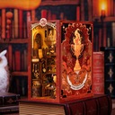 Domček Book Nook Spoločná izba Škola mágie CuteBee Kúzlo Potter 3D kniha Kód výrobcu PRC