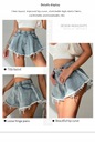 Women Denim Shorts Jeans Summer Beach Clothing Fem Długość bardzo krótkie
