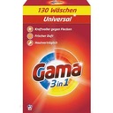 Gama Univerzálny prací prášok 130 praní DE Značka Gama