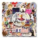 W123 НАКЛЕЙКИ STICKER BOMB НАКЛАДКИ WLEPKI ANASTAZJA BAJKA KSIEZNICZKA 55SZT  (18541963513) фото min 4