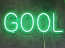 GOOL INscription GOOL NEON LED FLEX ЗЕЛЕНЫЙ 500X200MM