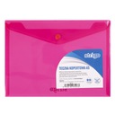 TECZKA KOPERTOWA NA ZATRZASK A5 STRIGO SASZETKA MOCNA RÓŻOWA