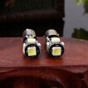2X БІЛИЙ H6W BA9S LED (СВІТЛОДІОД) 5 SMD CANBUS ВІЛЬНЕ OD  (17815974459) фото min 15