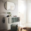 IKEA KALLAX regál 77x147 biely Hĺbka nábytku 39 cm
