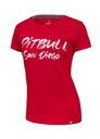 Dámske bavlnené tričko Pitbull Brush T-Shirt Dámske tričko s potlačou Značka PITBULL