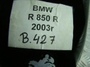 КРИЛО ПЕРІД ПЕРЕДНІЙ BMW R850R 2003R  (16330577261) фото min 5