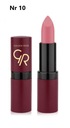 Golden Rose Velvet Matte Matowa Pomadka Do Ust 10