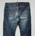 Hugo Boss W36 L32 štýlové tmavomodré vintage džínsové nohavice Dĺžka nohavíc iná