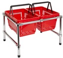 ПОДСТАВКА ДЛЯ МАГАЗИНСКИХ КОРЗИН 48x64x40см SHOP i1