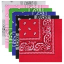 BANDAMKA BANDANA CHUSTKA CHUSTA BANDAMA 54CM 6 SZT.