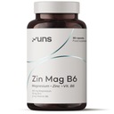 UNS Zin Mag 6 90cap MAGNEZ B6 ZINOK ZMA TESTOSTERÓN SILA A VYTRVALOSŤ