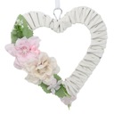 Плетеный головной убор в форме сердца, украшение для дома POWDER PINK