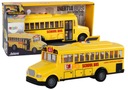 Školský autobus 1:16 Frikčný pohon Otváracie dvere Svetlá Zvuky Žltá Kód výrobcu 17839