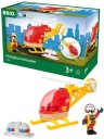 BRIO SET ФИГУРА ПОЖАРНОЙ ДЕПАРТАМЕНТА ВЕРТОЛЕТА + АКСЕССУАР 33797