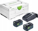 FESTOOL ENERGY KIT SYS3 ENG 18V 2X5.2/TCL6