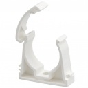 ДЕРЖАТЕЛЬ ДЛЯ ТРУБ ЗАКРЫТЫЙ УЗ-16 БЕЛЫЙ 100 шт.