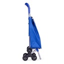 Nákupný vozík taška 25l na 6 kolieskach kovový rošt ModernHome Počet vreciek 1