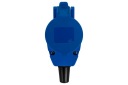 РОЗЄМ CEE КУТОВИЙ MANTES 2P+E Z DODATKOWYM РОЗЕТКОЮ 16A 230V КЛАСС IP44  (18896998053) фото min 8