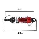 ROUGE SILENCIEUX AMORTISSEUR AVEC PIED ALUMINIUM VERS WLTOYS A959 RC CAR 2PCSphoto 5