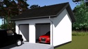 ДВОЙНОЙ ГАРАЖ G251 ДИЗАЙН