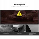 4PCS CAR NANANAFENDER GUARD FLAPS ПЕРІД ПЕРІД OLD BOTGUARD PROTECTOR UO  (18122678554) фото min 10