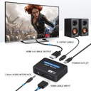 HDMI Audio Extractor 4K @ 60 Гц HDMI-HDMI + оптический