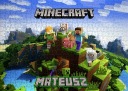 Пазл MINECRAFT + Имя ребенка 252 EL - Коробка