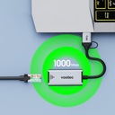 АДАПТЕР СЕТЕВАЯ КАРТА USB USB C 2В1 1000 Мбит/с RJ45 GIGABIT LAN VOOTEC