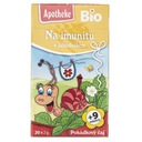 Apotheke jahodový čaj pre deti imunita Hmotnosť 40 g