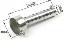 MUFFLER VERSATILE 60MM DO PIPES GRADUATION ZE STEEL STAINLESS STEEL  photo 14