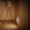 LED Нічник з датчиком руху та сутінків для спальні, без відблисків, 2 шт.